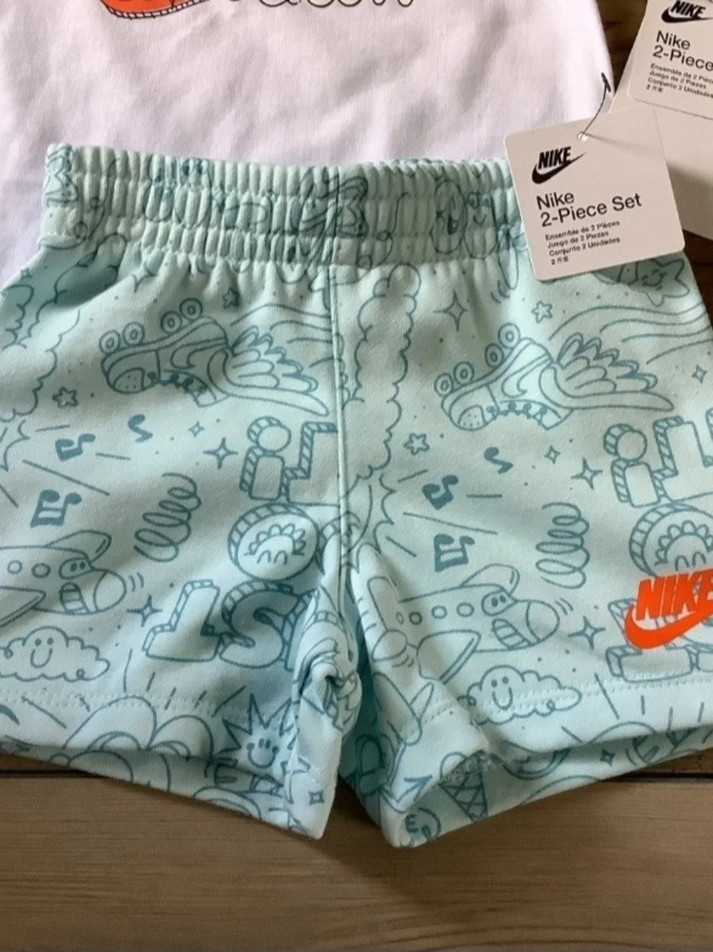 Nike Boys Shorts Set Size 18 Months(NWT)~PRICE IS FIRM~ - Picture 3 of 4